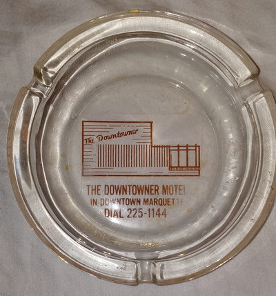 Downtowner Motel - Ashtray (newer photo)